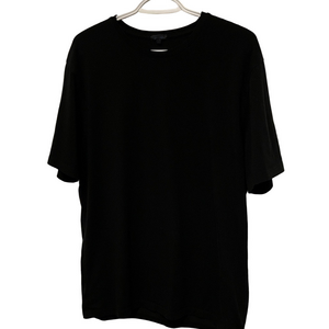 Patrick Assaraf Black Short Sleeve Tee Size XXL